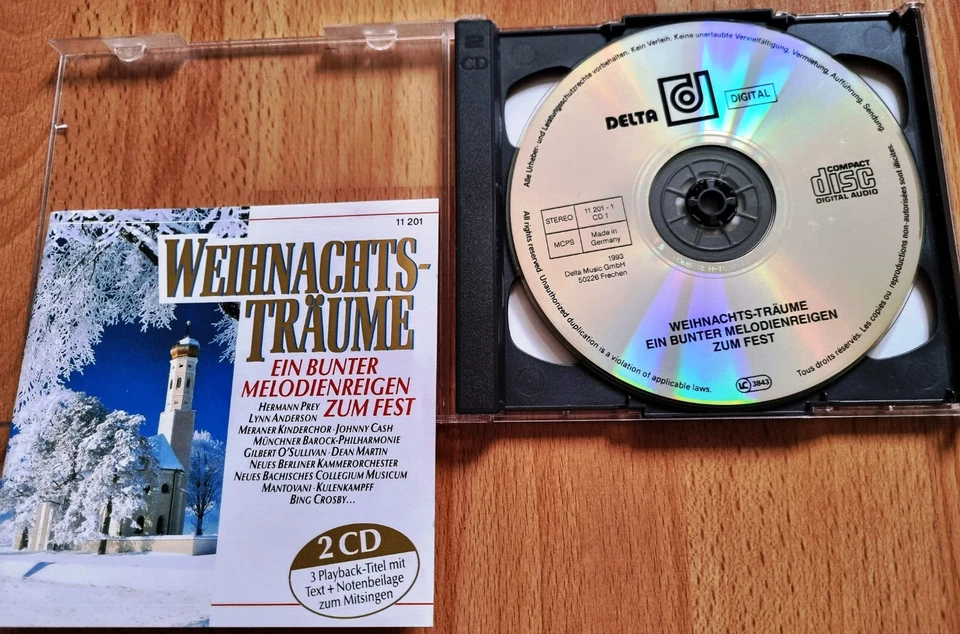 WEIHNACHTSTRÄUME. Ein bunter Melodienreigen zum Fest 2 CDs + 3 Playback-Titel - Bild 3 von 4