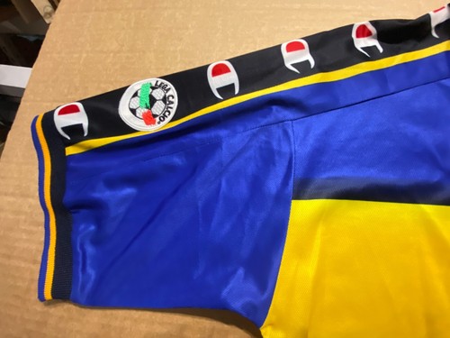 ¿DE COLECCIÓN USADO A JUEGO? CAMPEÓN 2001-2002 AC PARMA XL #9 MILOSEVIC - Imagen 3 de 15
