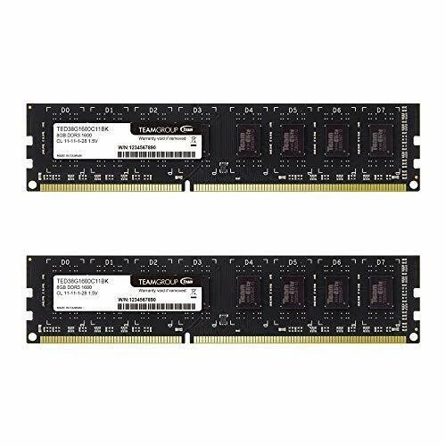Team Group PC3-12800 (DDR3-1600) 8 GB Computer Memory (RAM) for