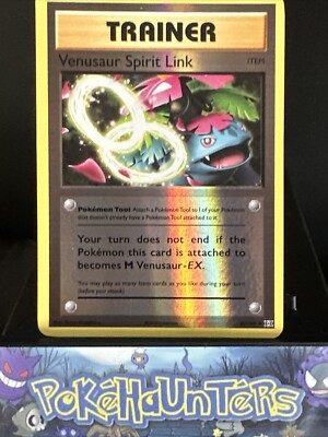 Pokemon Karte Venusaur Spirit Link 89/108 Reverse Holo XY Evolutions Light Play