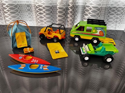 Vintage FP Adventure People DAREDEVIL Sports Van Kayak Tent Dunebuggy Mixed LOT