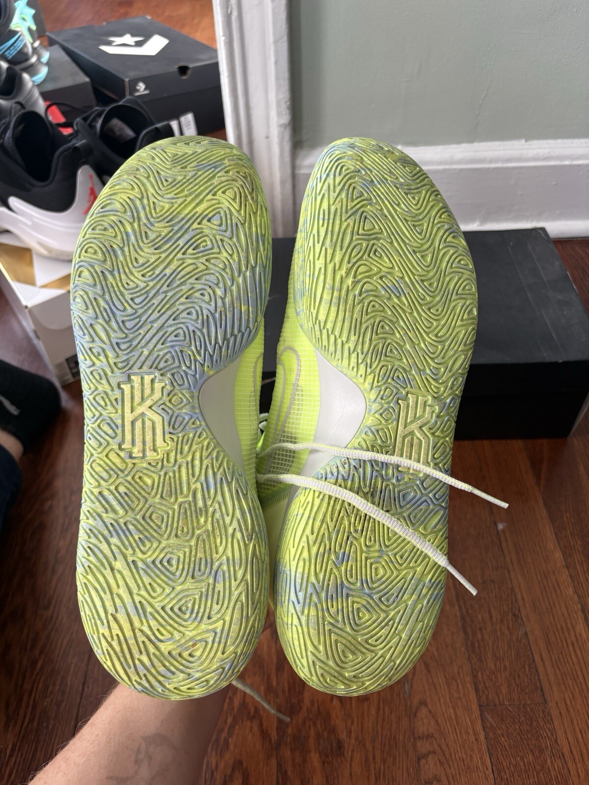 Size 14 - Nike Kyrie Flytrap 4 Barely Volt - image 7