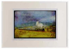 Steam Trains 182064 Evening Star Heads Back To York Under The Shadow Of Inglebo