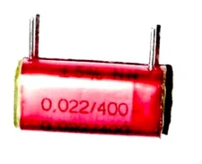 X1 Capa NOS ERO 0.022uF - 400V ROEDERSTEIN Poly Foil For Guitar