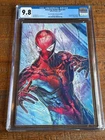 AMAZING SPIDER-MAN #21 CGC 9.8 JOHN GIANG MEGACON VIRGIN VARIANT-B RED HOT!
