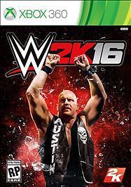 WWE 2K16 (Microsoft Xbox 360, 2015)