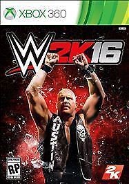 Brand New Sealed XBOX 360 WWE 2K16 Wrestling Video Game - 2K Games NTSC NIP SIP - Picture 1 of 1