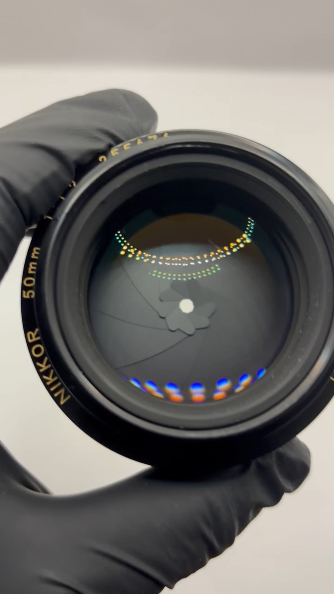 【美品】Nikon Ai-S NIKKOR 50mm F1.2 ニコン Near MINT] Nikon Ai-S Nikkor 50mm F1.2 Standard Prime MF