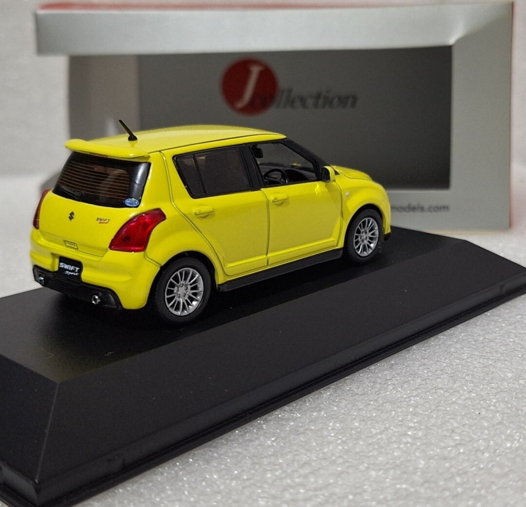2) Suzuki Swift Sport 2005 Yellow 1:43 J-Collection JC63 2) Suzuki Swift Sport 2005 Yellow 1:43 J-Collection JC63