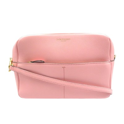 AUTHENTIC J&M Davidson Shoulder Bag pink Leather 0143 | eBay