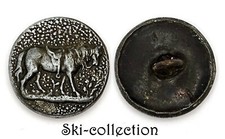 Bouton de vénerie- Docteur Dutauzin-Rous (1890-1895) France. 16 mm