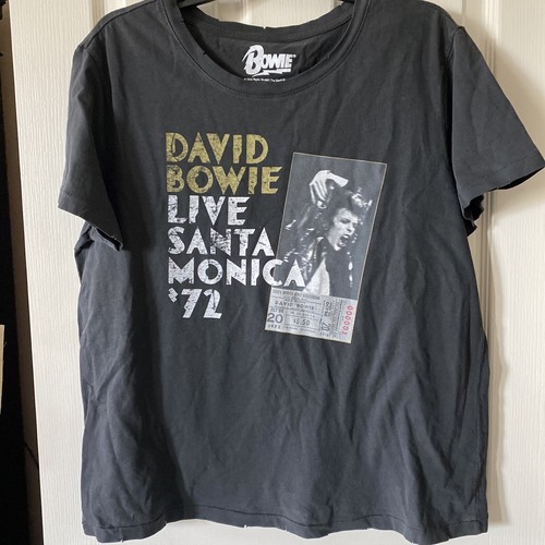 David Bowie T-Shirt Live Santa Monica 