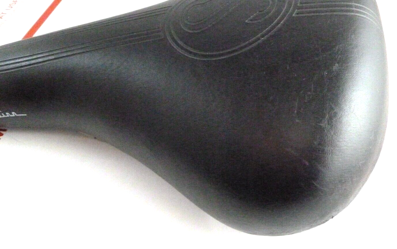 Vintage Schwinn S Logo Bicycle Seat Bike Saddle Viscount Embossed