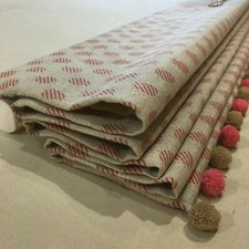 HANDMADE MADE T0 MEASURE ROMAN BLIND IN SUSIE WATSON FABRIC