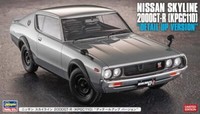Hasegawa 1/24 Nissan Skyline 2000GT-R KPGC110 Detail Up Ver. Kunststoff Model...