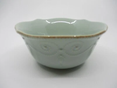LENOX FRENCH PERLE ICE BLUE CEREAL / ALL PURPOSE BOWL -6 5/8" -0701J