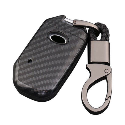 Fit Kia Sorento Sportage Stinger Carbon Silicone Car Remote Key Cover Case - Picture 6 of 12