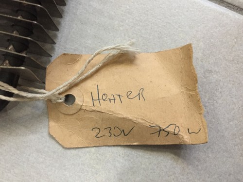 Shrink tunnel wrapper packing machine heat element 230V 750W - Picture 2 of 2