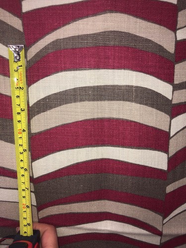 100% LINEN CURTAIN FABRIC 3m Romo ELSA CERISE Upholstery RRP £130.50 - Picture 7 of 9