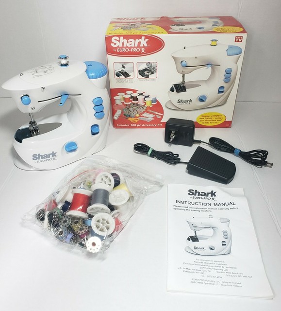 Shark Euro Pro X Sewing Machine Model 1941 Compact Portable eBay