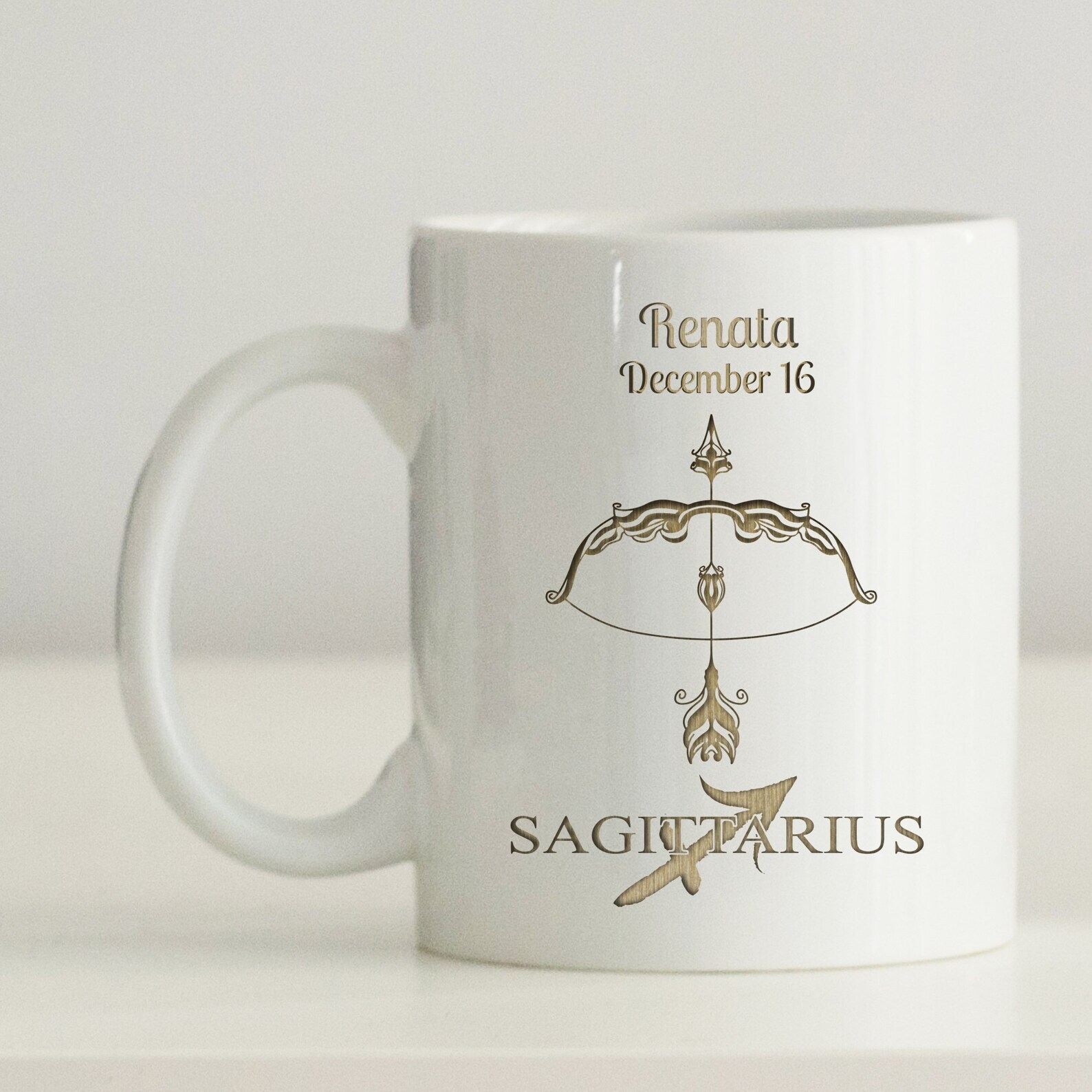 Sagittarius Mug Astrology Birthday Gift For Her Personalizedsagittarius Zodiac M
