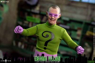 Mars Toys MAT017 1/6 Bat Man 1966 The Riddler Collectible Male