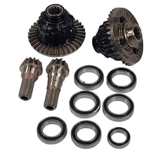 Fits Traxxas X-Maxx 8s Differentials Ring & Pinion Front & Rear H/D Gears Diff