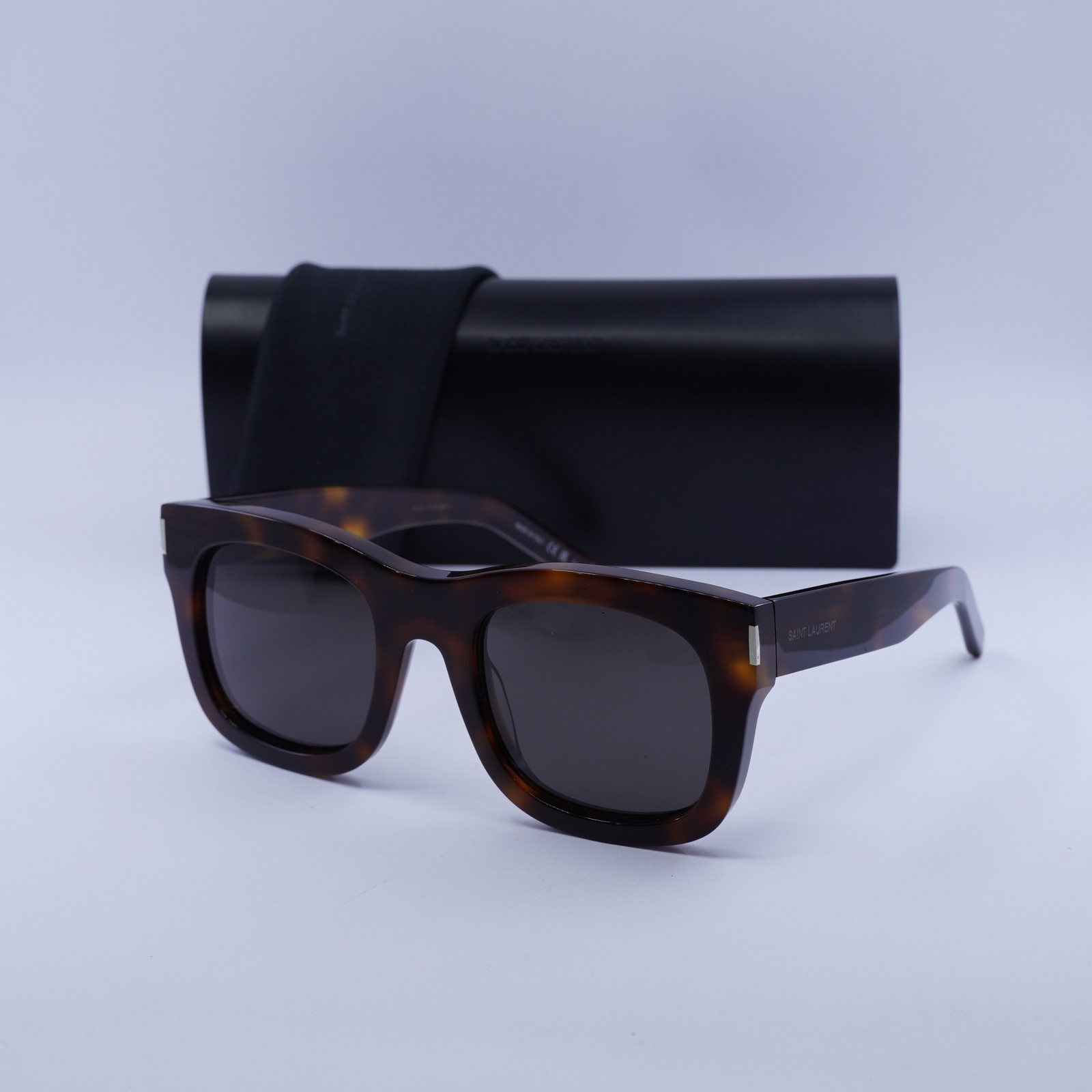 Occhiali da sole Saint Laurent SL650 MONCEAU 003 avana nero 55 24 150 nuovi