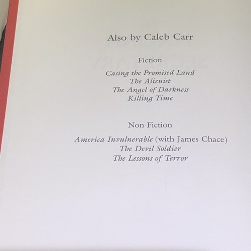 Italian Secretary Hardcover Caleb Carr Further Adventures Of Sherlock Holmes VG - Picture 4 of 8