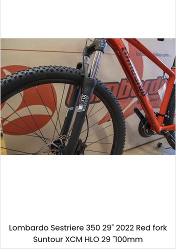 Lambardo Sestriere 350 Hardtail Mtb 29 2022 Never Used. live Near By Delivery. - Picture 2 of 9