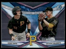 2021 Bowman Draft #FF-1 Henry Davis / Anthony Solometo Franchise Futures