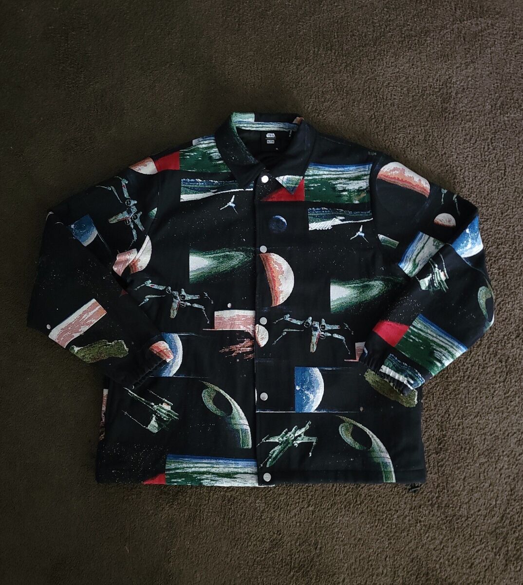 Star Wars Kith Planets Coach Jacket | eBay Star Wars Kith Planets Coach Jacket | eBay