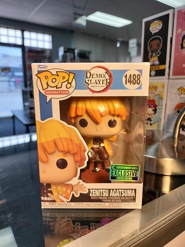 Funko Pop! Kimetsu no Yaiba Zenitsu Agatsuma #1488 mit SCHUTZ