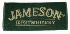 Jameson Irish Whiskey Cotton Bar Towel  500mm x 250mm