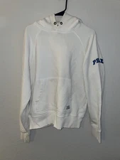 Peak Performance Pullover Hoodie White Cream Men's Large Has Stains