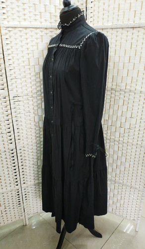 HERMOSO VESTIDO SABINA MUSAYEV MUJER NEGRO TALLA - M-L - HECHO EN ISRAEL. - Imagen 5 de 12