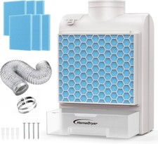 Kit de ventilación de secadora interior 3 en 1 para secadora eléctrica caja de ventilación filtro de pantalla