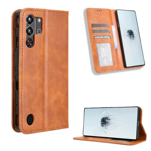 For ZTE nubia Red Magic 10 Pro Wallet Case Magnetic Flip Leather Card Full Cover - Picture 6 of 18