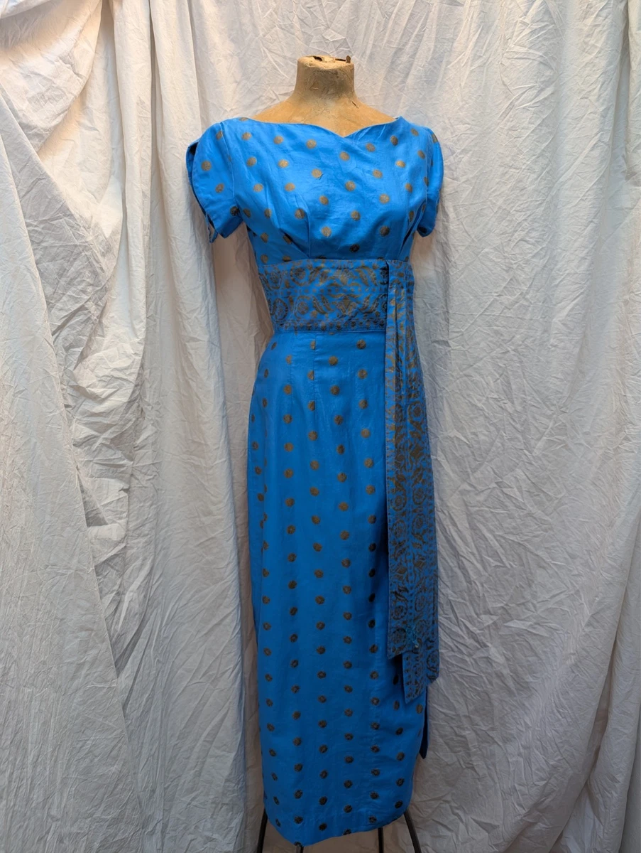 Gold Hawaiian Vintage Dresses for Women for sale