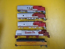 HO Scale Shells Only (5) Tyco-Athearn-Bachmann