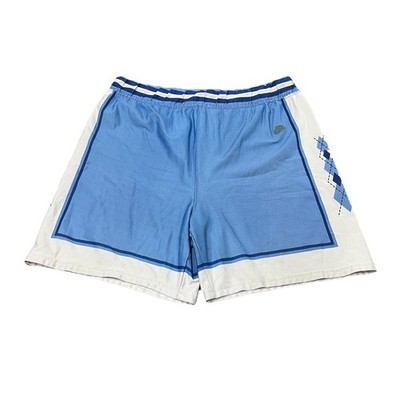 VTG 90s NIKE UNC NORTH CAROLINA TAR HEELS BLUE WHITE BASKETBALL SHORTS XL (32)
