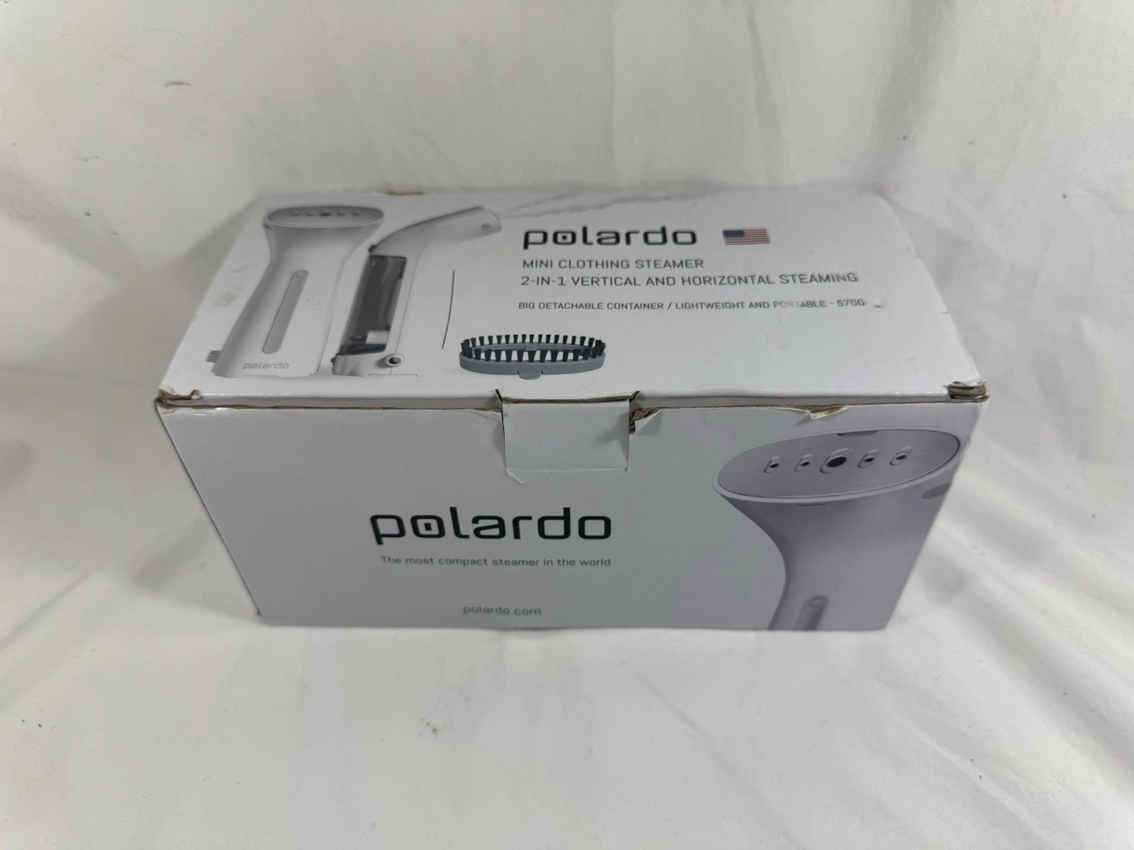 New Polardo Handheld Mini Portable Clothing Steamer 2-in-1 Vertical & Horizontal
Opens in a new wind