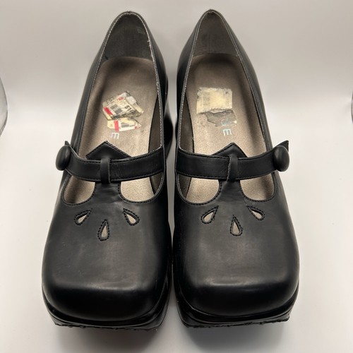 RAMPAGE VINTAGE Y2K Black Platform Mary Jane Shoes Size 8 M Chico Gothic Grunge, Size 8, $55 - Photo 3