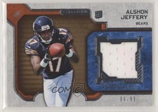 2012 Topps Strata Rookie Relics Gold /99 Alshon Jeffery #RR-AJ 00jz