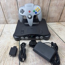 Nintendo 64 (N64) Home Console Full Set Up With 1 Controller (PAL)