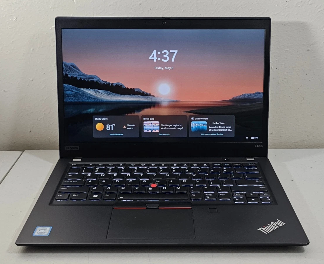 Lenovo Intel Core i5 8th Gen. PC Laptops & Netbooks 128 GB SSD