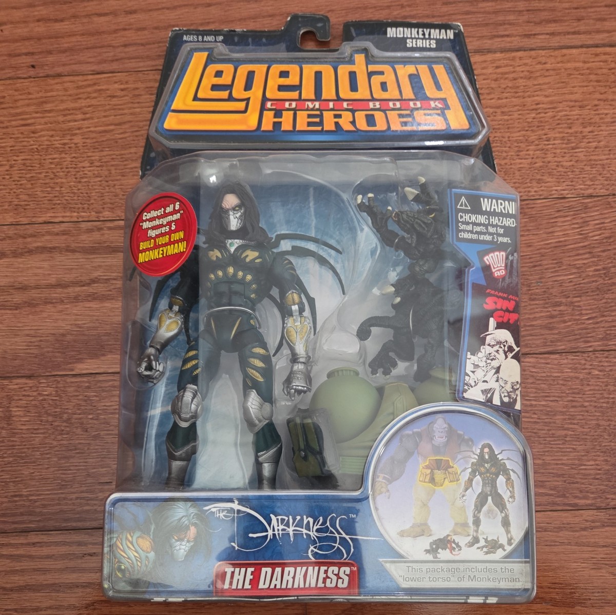2007 Toybiz Marvel Legendary Comic Book Heroes Darkness 6” Action 