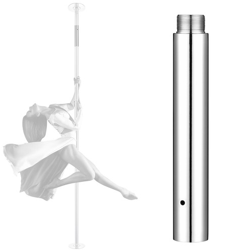 Yescom 3.3 FT Chrome Pôle de Danse extension pour 45 mm Pôle professionnel Fitness Spinning Pole Accessoires, argent