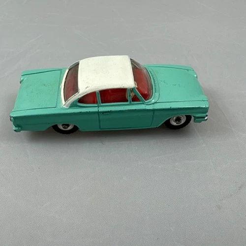 Vintage Dinky Toys No. 143 Ford Capri Die-cast Toy Car Turquoise with White Roof