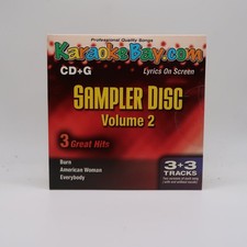 KaraokeBay.com Sampler Disc Vol 2 CD G Karaoke Pop Country Rock